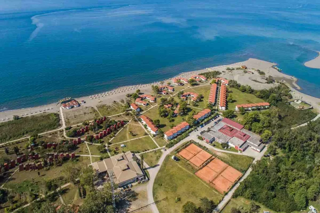 Ada Bojana, Ulcinj - Pogled iz vazduha