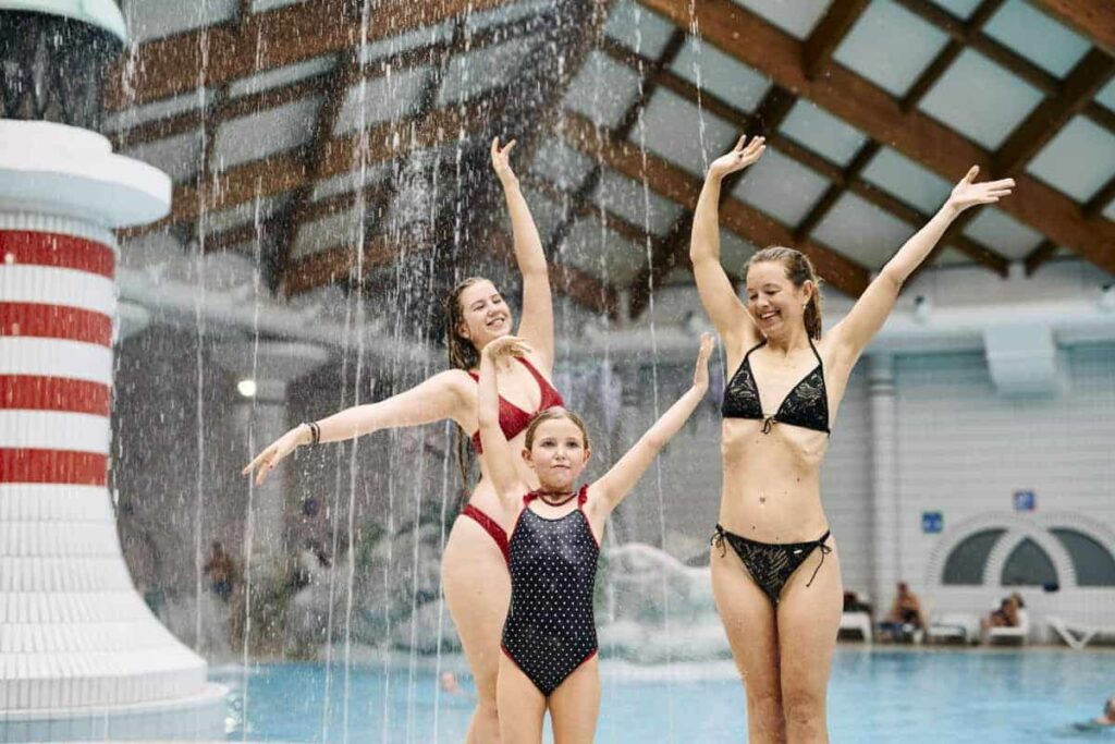Terme Čatež - Zimska Rivijera vodopad