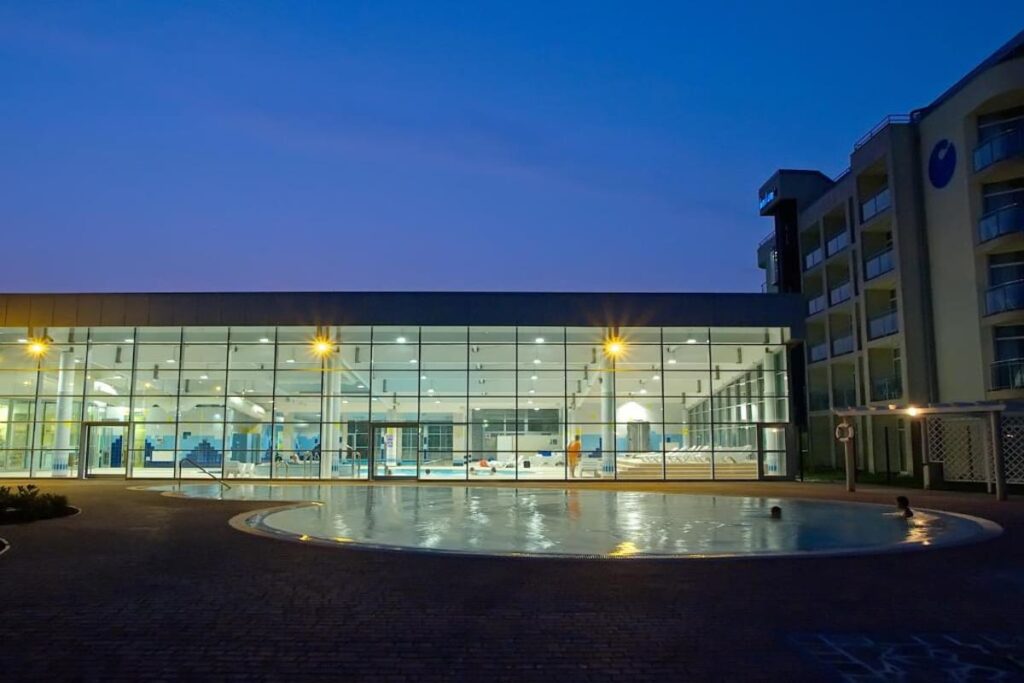Hotel Ćatež - Terme Čatež - Unutrašnji bazen noću